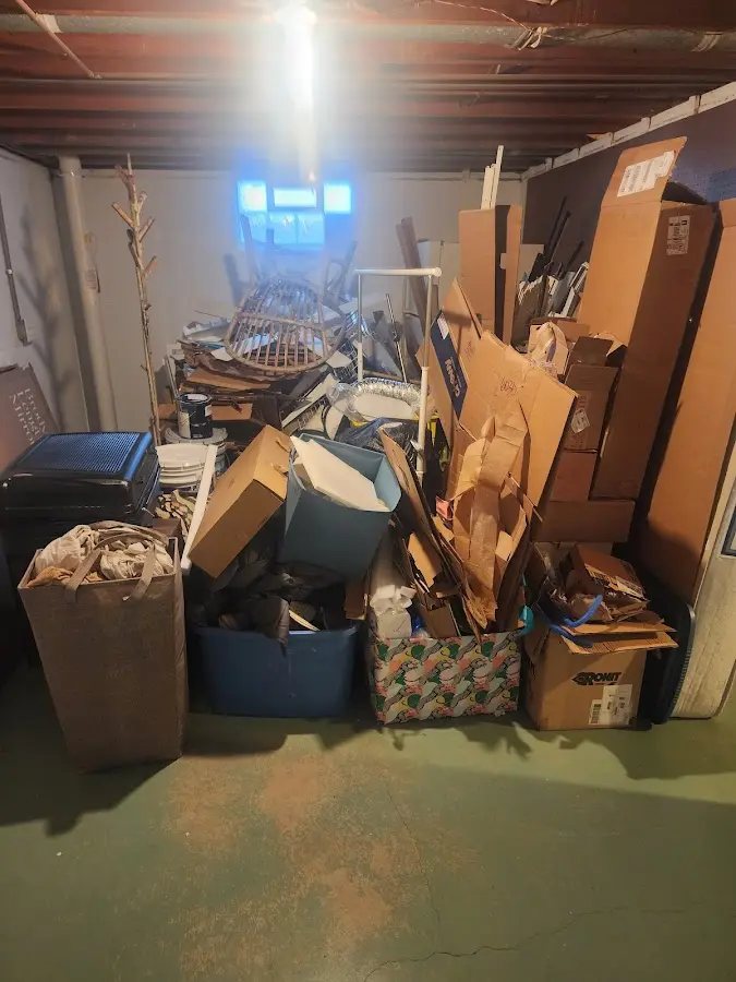 Roll-off dumpster container at job site for 2 Yard Dumpster Rental in Fair Oaks Ranch